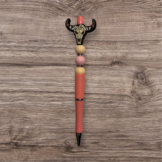 Cattle Skull (coral pen)