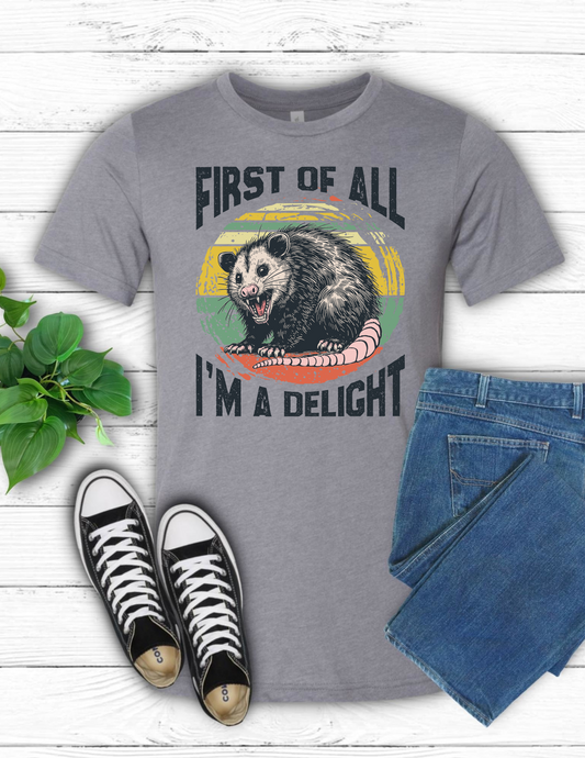 I’m a Delight (grey)