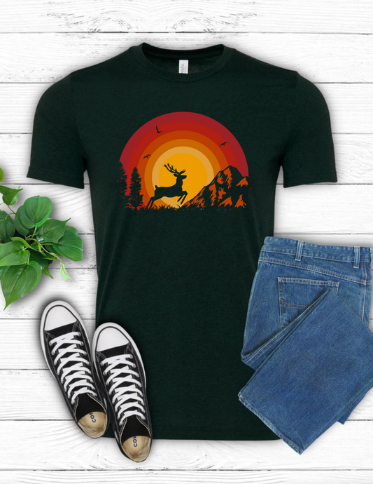 Deer Sunset (1)