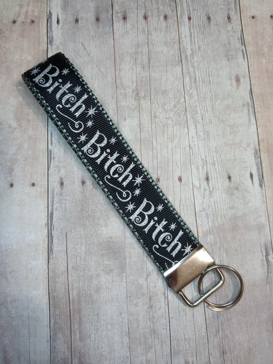 Bitch 6" keychain