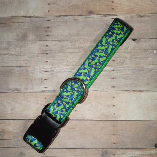 Alligator dog collar