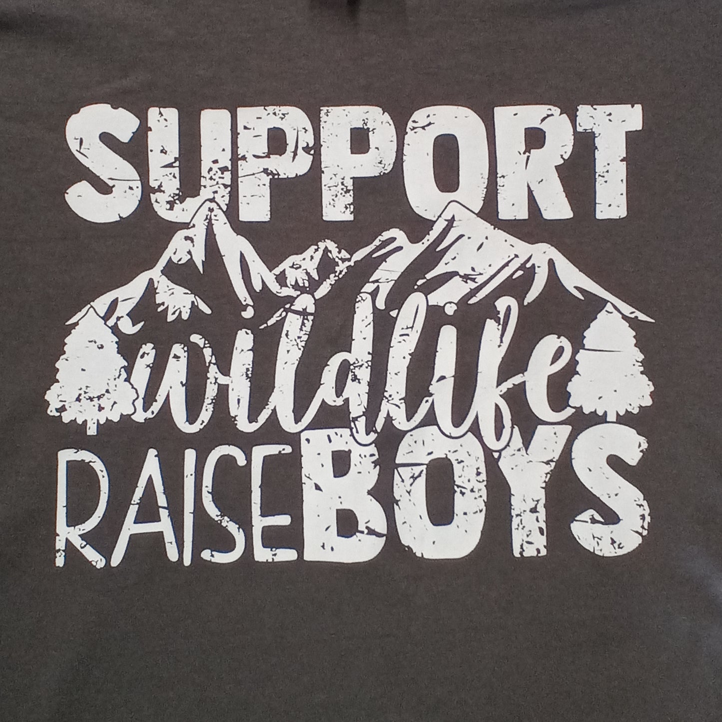 XL Support Wildlife Raise Boys