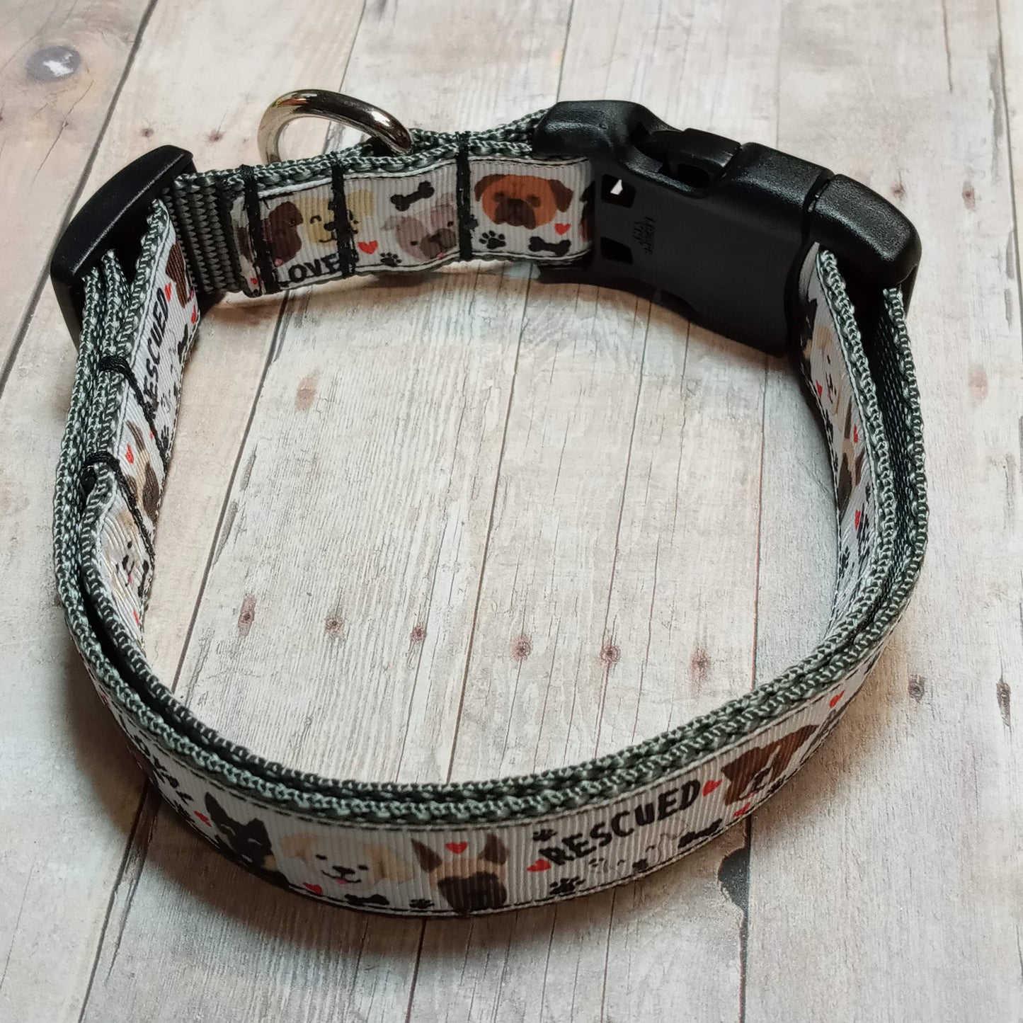 Loyal, rescue dog collar