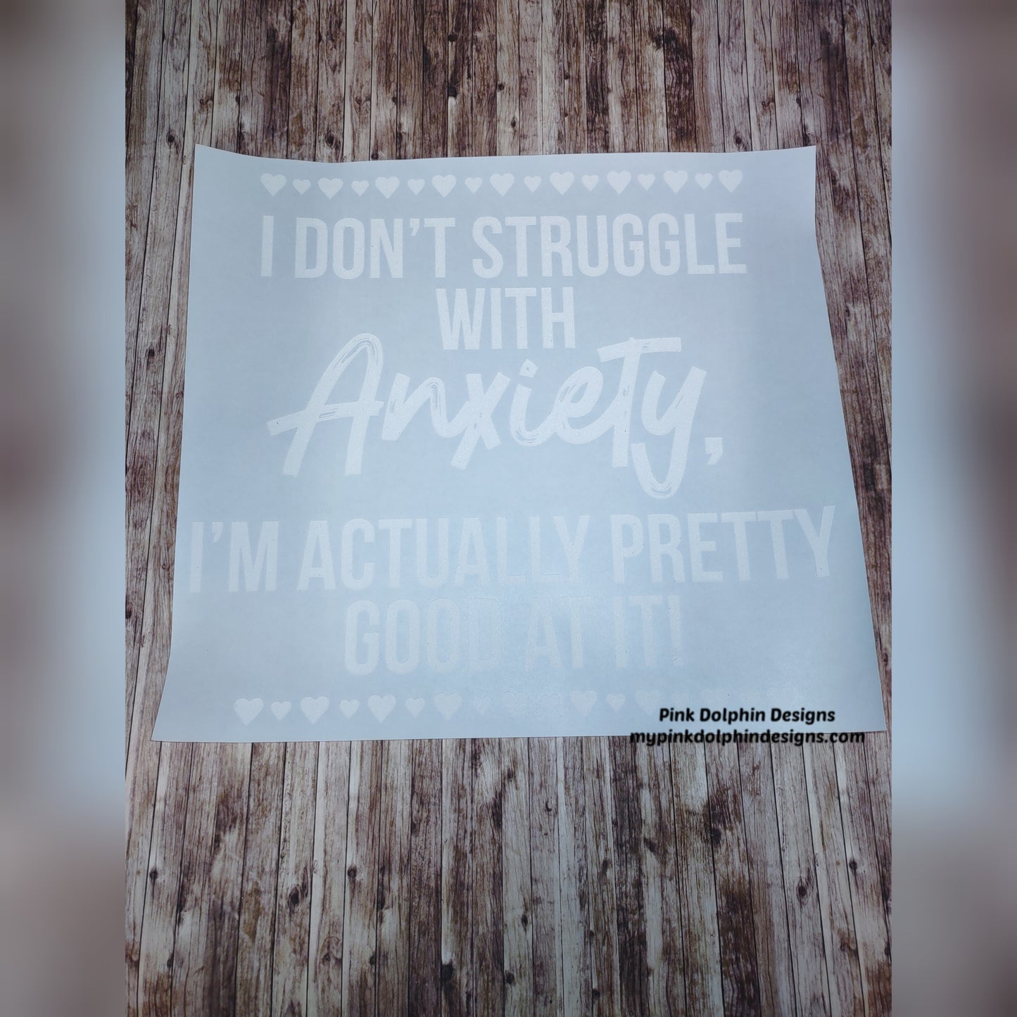 I Don't Struggle With Anxiety