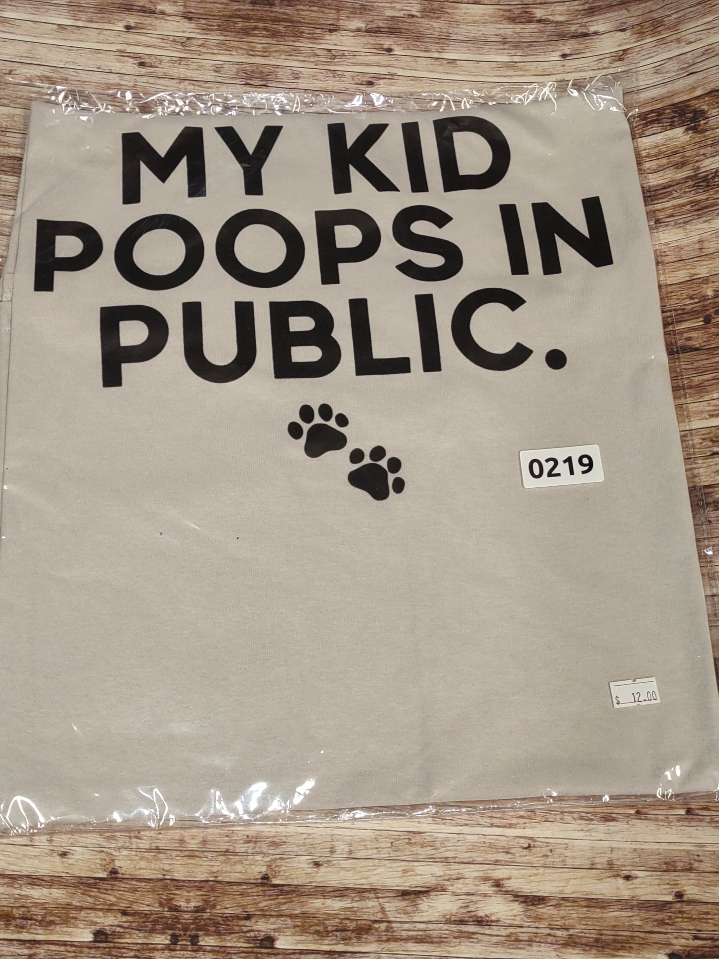 My Kid Poops In Public XL