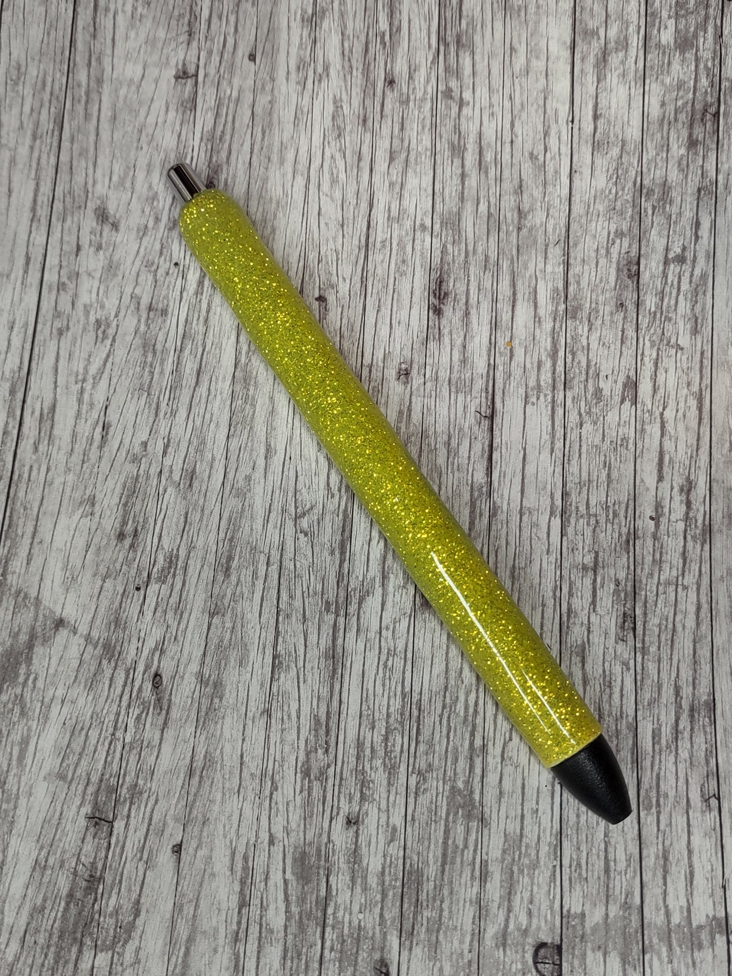 Yellow Glitter Pen