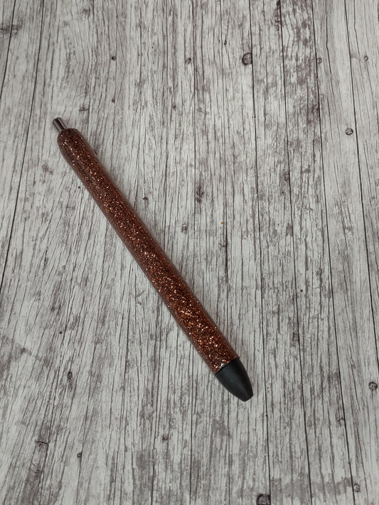 Brown Glitter Pen