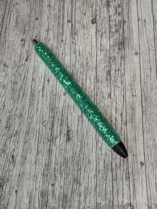 Mint Green Glitter Pen