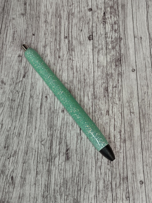 Mint Green Glitter Pen